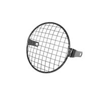 Cubierta Parrilla Faro Motocicleta Montaje Protector De Faros Delanteros 6,3 Pulgadas, Rejilla Malla para Motocicleta, Pantalla Lámpara, Universal