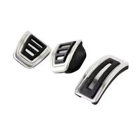 Cubierta Pedal Acelerador Freno Coche AT MT Para A3 8V S3 RS3 2012+ Cubierta De Pedal De Coche De Acero Inoxidable(MT 3pcs)