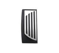 Cubierta Pedal Coche Para Alfa Para Romeo Para Giulia Para Stelvio 2016-2023 Pedales AT Cubierta Freno Gas Almohadilla Pedal Coche Acero Inoxidable Coche cubrepedales(A Rest)