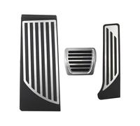 Cubierta Pedal Coche Para Alfa Para Romeo Para Giulia Para Stelvio 2016-2023 Pedales AT Cubierta Freno Gas Almohadilla Pedal Coche Acero Inoxidable Coche cubrepedales(B 3pc)