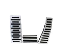 Cubierta Pedal Coche Para Civic 2006 2007 2008 2009 2010 2011 LHD Juego de pastillas de pedal Reposapiés de freno gas AT/MT Cubierta pedal coche Coche cubrepedales(AT)