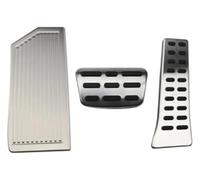 Cubierta Pedal Coche Para Hyundai Para Tucson Para Santa Fe Para NEXO Para PALISADE I40 Ix45 Ix35 Para Genesis Para Azera Coche Pedal Almohadillas Pedales Fundas(AT-A with rest)