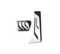 Cubierta Pedal Coche Para Para F20 F21 F22 F23 F24 F30 F31 F32 F33 F34 F35 F36 LHD Cubierta pedales coche Cubierta pedal freno gas Almohadilla Coche cubrepedales(AT without Rest)