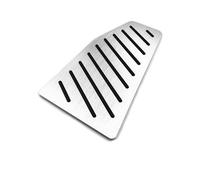 Cubierta Pedal Coche Para Toyota Para RAV4 Para XA50 Para Híbrido 2019 2020~2024 Pedales freno gas automóvil Reposapiés Cubierta pedal Almohadillas Coche cubrepedales(Footrest Silver)