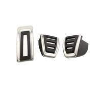 Cubierta Pedal Freno Gas Para VW Para Tiguan MK2 Para Allspace 2017 2018 2019 2020 2021 Pedales Freno Gas Almohadillas Reposapiés Carmilla AT MT(MT Without Rest)