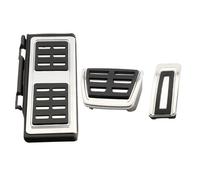 Cubierta Pedal Freno Gas Para VW Para Tiguan MK2 Para Allspace 2017 2018 2019 2020 2021 Pedales Freno Gas Almohadillas Reposapiés Carmilla AT MT(AT With Rest)
