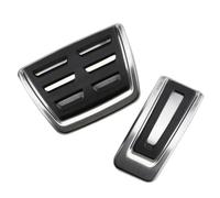 Cubierta Pedal Freno Gas Para VW UP 2016-2021 LHD RHD Freno Gas Combustible Embrague Accesorios Protector Pedales Coche Carmilla AT MT(AT Pedals)