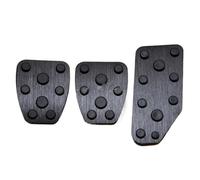 Cubierta Pedal los Pedales Coche Para Subaru Para Impreza Para XV Para GK Para GT 2017-2023 Juego Cubierta Almohadilla Pedal Acelerador Freno Embrague Transmisión Manual Negro
