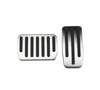 Cubierta Pedal Pedal Freno Acelerador para Modelo 3 Y 2021-2023 Cubiertas para Almohadillas Los Pies del Coche Pedales(Stainless Steel)
