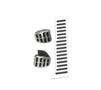 Cubierta Pedal Pedales Coche Acelerador Freno Gas Cubierta Antideslizante para Seat para León Mk2 1P 2005-2008 2009 2010 2011 2012 Pedales Acelerador
