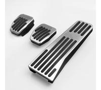 Cubierta Pedal Reposapiés De Coche Acelerador Freno Cubierta De Pedal Accesorios para Mazda 3 para BP CX30 CX50 CX60 MX30 MX-30 2019-2024 Pedales(MT 3PCS Silver)