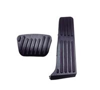 Cubierta Pedal Vehículo Para Toyota Para RAV4 2019 2020 AT Acelerador Automático Freno Cubierta Pedal Combustible Accesorios Coche Coche Pedals(23-24 Black 2)