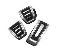 Cubierta Pedales Coche Para Skoda Para Kodiaq LHD 2016-2021 AT MT Cubiertas Para Pedales Pedal Acelerador Freno Almohadillas Para Reposapiés Foot Rest Pedal Cubierta(MT Without Rest)