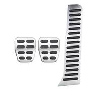 Cubierta Pedales Coche Para VW Para Caddy 2K MK3 Para Life Para Maxi 2004-2020 AT MT Funda Antideslizante Para Reposapiés Freno Combustible Foot Rest Pedal Cubierta(MT Without Rest)