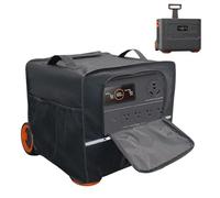 Cubierta pequeña para generador solar, bolsa de almacenamiento portátil para generador solar, caja de almacenamiento de estación de energía, cubierta de equipo exterior resistente para viajes al aire