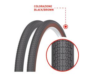 Cubierta plegable de bicicleta de gravel FLINTRIDGE 700X45 GCT DTC TUBELESS READ