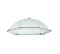 Cubierta plegable de malla de alambre de acero para alimentos, barrera transpirable contra insectos para cocina, mesa de comedor, picnic, barbacoa al aire libre y estación de preparación de alimentos