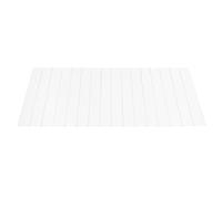 Cubierta plegable para bañera (170 x 70 cm, tabla de acero inoxidable) | Resistente al calor hasta 80 °C con marco robusto: lleva el portátil y la lámpara aromática de forma segura como bandeja