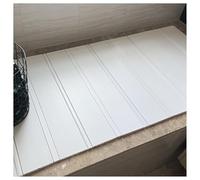 Cubierta plegable para bañera a prueba de polvo, estante aislado para bañera y ducha, 1,2 cm de grosor (75 x 165 cm), solución protectora duradera y ahorra espacio