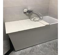 Cubierta plegable para bañera, tapa aislante, accesorio de baño multifuncional para relajación y experiencia de spa
