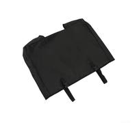 Cubierta plegable para carrito de camping, bolsa de almacenamiento Oxford impermeable con asas reforzadas, protector de carrito de jardín a prueba de polvo para viajes al aire libre, negro, 20.9 x