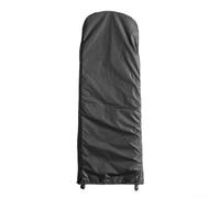 Cubierta plegable para escalera con cierre de cordón seguro para una protección fiable contra los desechos de polvo y elementos al aire libre utilizando tela Oxford 210D (negro)