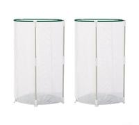 Cubierta plegable para plantas de jardín con tela de malla para prevención de plagas y cuidado de invierno, adecuada para uso en interiores y exteriores, cuenta con vista panorámica y diseño plegable