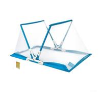 Cubierta plegable para plantas para camas elevadas, tienda de campaña de malla para exteriores, protector de jardín contra pájaros, insectos y animales pequeños, jaula de invernadero portátil para