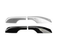 Cubierta Portaequipajes Protección Extremo Riel Barra Techo para Toyota para Land para Cruiser LC200 UZJ200 08-20 portaequipajes(Black Back Left)