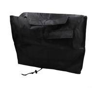 Cubierta portátil del generador para las unidades del inversor al aire libre de 2000w a 2500w con el paño impermeable 600d Oxford y el sistema de cuerda del dobladillo a prueba de viento color negro