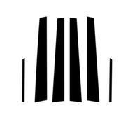 cubierta poste pilar central Compatible Con Daihatsu Para Altis 2002 2003 2004 2005 2006 6 Piezas Postes Puertas Ventanas Molduras Exteriores Pegatinas Accesorios