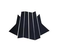 cubierta poste pilar central Compatible Con Geely Para Tugella Para Xingyue Para FY11 2019 2020 6 Piezas Cubierta Moldura Pulida Ventana Puerta Columna Poste Pilar BC