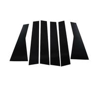 cubierta poste pilar central Compatible Con Kia Para Forte K3 2019 2020 2021 2022 2023 2024 6 Piezas Postes Pilar Coche Cubierta Moldura Ventana Puerta Panel Decorativo Pegatina Exterior