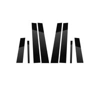 cubierta poste pilar central Compatible Con Kia Para Stonic 2017 2018 2019 2020 2021 2022 8 Piezas De Molduras Decorativas Para Puertas Ventanas Coche Color Negro