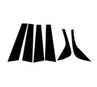 cubierta poste pilar central Compatible Con Land Para Rover Para Discovery Para Sport L550 2015 2016 2017 2018 2019 Postes Ventana Molduras Puerta Pegatinas Negro Brillante