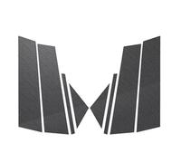 cubierta poste pilar central Compatible Con Toyota Para Venza 2009 2010 2011 2012 2013 2014 2015 8 Piezas Pegatinas Para Molduras Puerta Con Apariencia Fibra Carbono