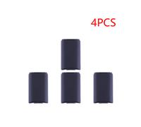 Cubierta posterior de batería AA negra de 4 piezas, 1 a 10 piezas para controlador inalámbrico Xbox 360.