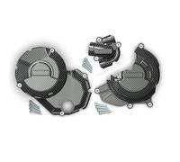 Cubierta Protección Embrague Motor Protección De La Cubierta del Motor para Ducati Supersport 950 2021 2022 2023 Bomba Agua Alternador Embrague Protector Motocicleta(Conjunto 2)