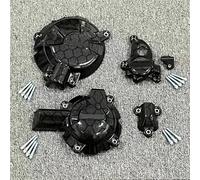 Cubierta Protección Embrague Motor Protector De La Tapa del Motor para S1000RR, S1000R, S1000 S 1000 R RR Caja Cambios Embrague Sincronización Pulsos Protección Motocicleta(Negro 2)