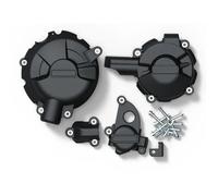 Cubierta Protección Motor Cubierta Protectora del Motor para S1000XR 2020-2024 S1000 S 1000 XR 1000XR Protector Embrague Alternador Impulsos La Bomba Agua Motocicleta(Conjunto 1)