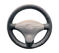 Cubierta Protector Volante para Sienta para Tener Éxito para Echo para Porte Protector Volante Coche Envoltura Costura A Mano(Black Line)