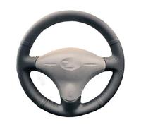 Cubierta Protector Volante para Tener para Éxito para Echo para Porte Protector Volante Coche Envoltura Dirección Costura A Mano(Black Line)