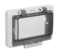 Cubierta Protectora ABS, para Botón de Garaje Industrial Panel | Persiana Enrollable y Parada de Emergencia, Resistente al Desgaste y Uv, Fácil Instalación y Observación