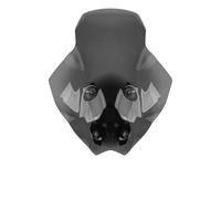 Cubierta Protectora Alerón Doble Burbuja Para Parabrisas Motocicletas, Carenado Para Y&amaha Para NMAX155 2025(Smoke 65CM)