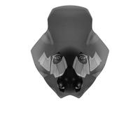 Cubierta Protectora Alerón Doble Burbuja Para Parabrisas Motocicletas, Carenado Para Y&amaha Para NMAX155 2025(Smoke 65CM)
