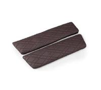 Cubierta protectora Almohadilla Protectora Para Reposabrazos De Consola Central De Coche, Accesorios Interiores Para B&MW Serie 5 G30 G38 2018-2022 LHD(Brown)