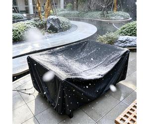 Cubierta Protectora Caja Fuerte Funda Protectora Lluvia Nieve Muebles Patio | Funda Protectora y Decorativa de 70-200 cm de Ancho, Funda Grande para Lavadora(120x110xH140cm/47x43x55in)