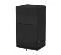 Cubierta protectora contra el polvo para chimenea hecha de tela Oxford gruesa, impermeable y resistente al desgarro para muebles de patio al aire libre