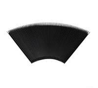 Cubierta protectora de acordeón para centros de mecanizado CNC, tela resistente al aceite/agua/polvo, plegable plano, longitud extendida de 1,5 m, color negro (170 mm)