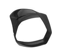 Cubierta protectora de aluminio para faro delantero de motocicleta, compatible con VESPA Sprint150 2019-2024, accesorios Cubierta de protectora de la Faros(Bright Black)